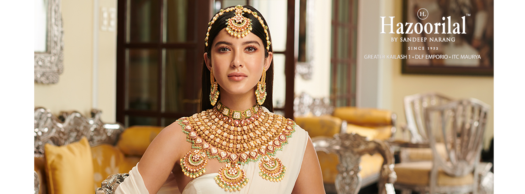 Up Your Styling Game with Golden Glamour From Hazoorilal